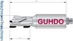 GUHDO DP-MIDI-Schaftfräser Z1/F3 D16 l=35 L95 S16x50