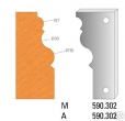 Profilmesser 90 mm Nr. 590302