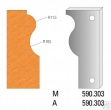 Profilmesser 90 mm Nr. 590303