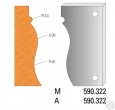 Profilmesser 90 mm Nr. 590322