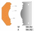 Profilmesser 90 mm Nr. 590353